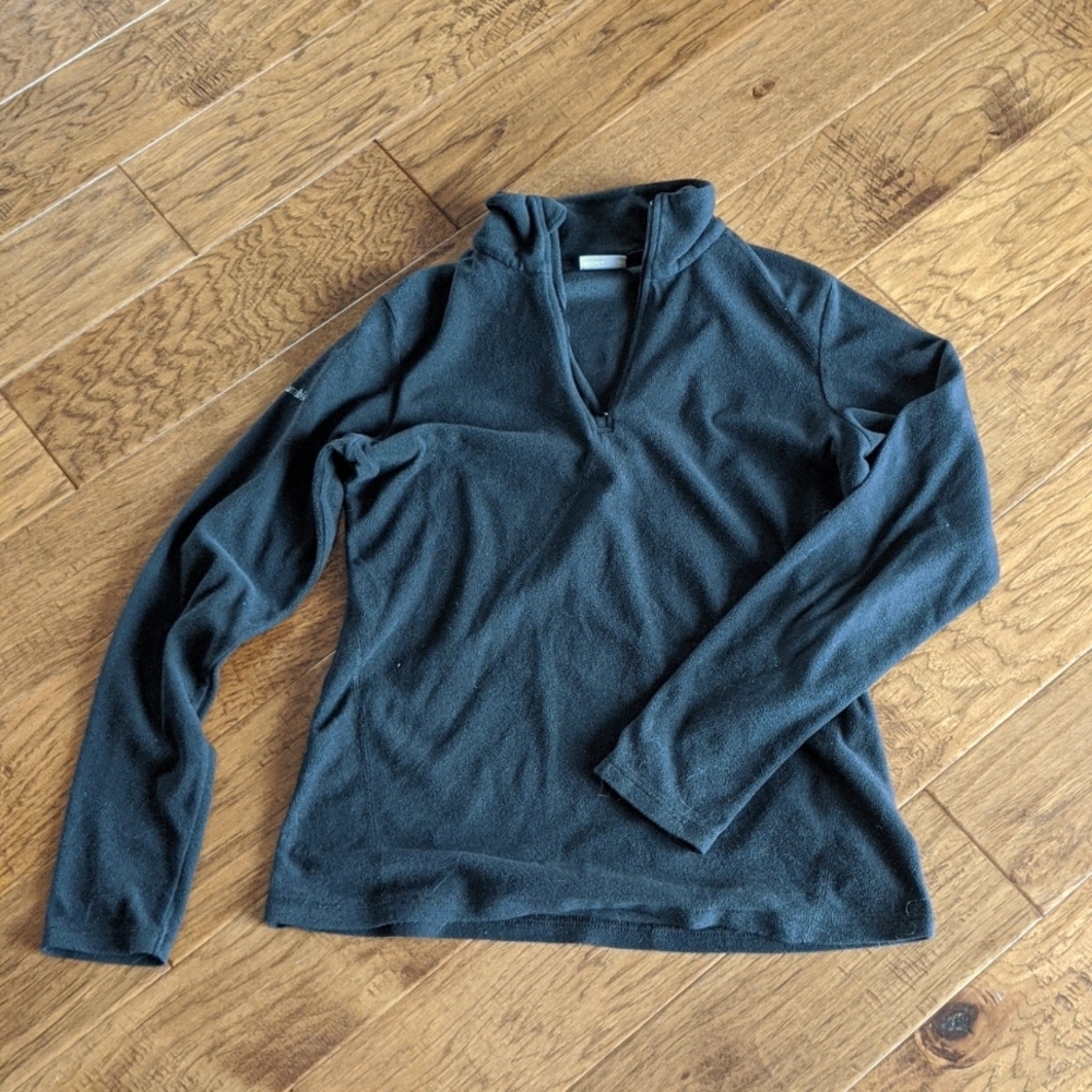 Women's Columbia quarter zip fleece pullover